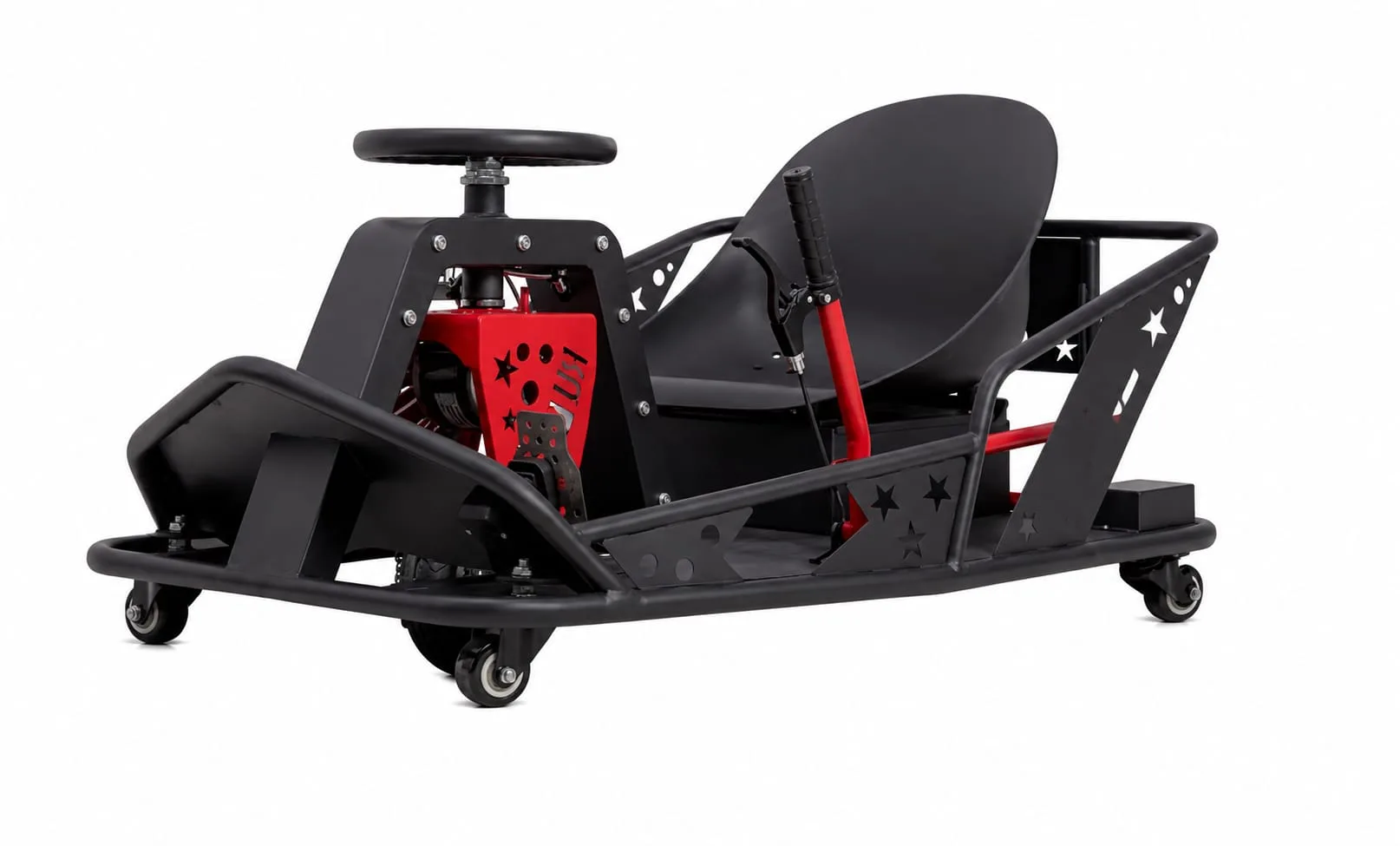 RUI MAX Elektro-Drift-Kart, Seitenansicht — Eventmodul mieten in Iserlohn